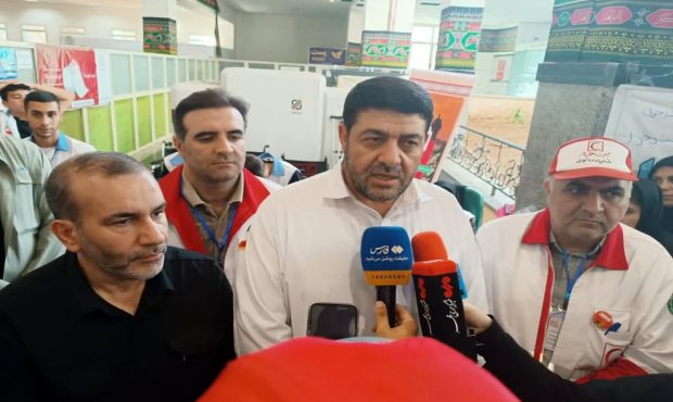 هلال احمر با ۴۸ هزار امدادگر پیشرو در خدمات رسانی به زائران اربعین