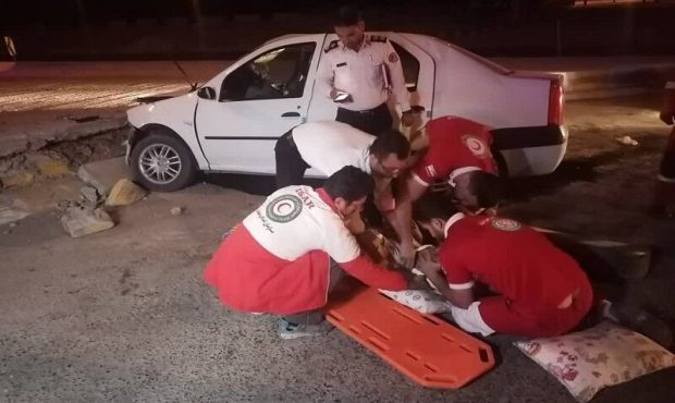 یک فوتی و چهار مصدوم در حادثه رانندگی محور کرمانشاه به قزانچی