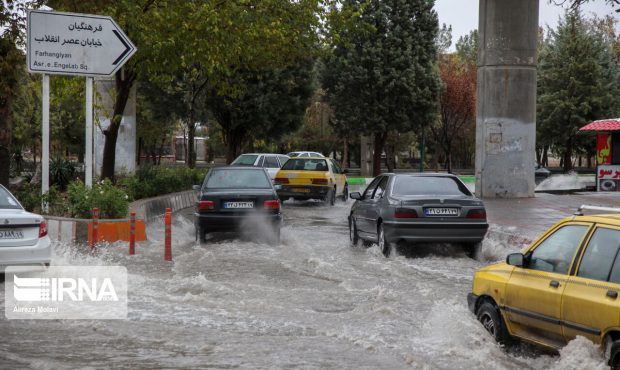 ارتقای هشدار زرد به نارنجی هواشناسی کرمانشاه با ورود سامانه بارشی