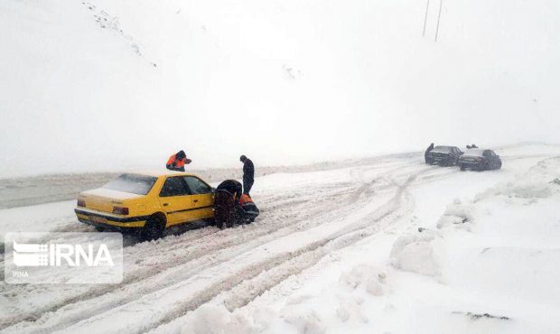 برف و باران استان کرمانشاه را فرا می‌گیرد