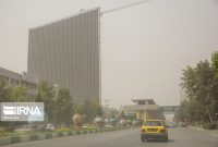 موج جدید گرد و غبار در راه کرمانشاه