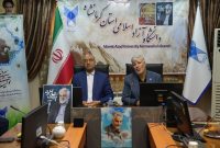 حضور پرشور جامعه دانشگاهی کرمانشاه برای بدرقه شهید هسته‌ای