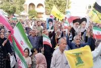 تجمع کرمانشاهیان برای حمایت از نیروهای مسلح در نبرد دوازده برگزار شد