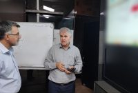 بازدید میدانی مدیرکل مدیریت بحران استانداری کرمانشاه از مرکز دیسپاچینگ و سامانه ۱۲۱ شرکت توزیع نیروی برق استان