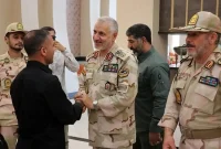 فرمانده مرزبانی ایران و حشدالشعبی برای تقویت امنیت زائران اربعین دیدار کردند فرمانده مرزبانی ایران و حشدالشعبی برای تقویت امنیت زائران اربعین دیدار کردند