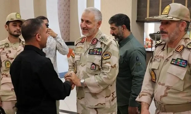 فرمانده مرزبانی ایران و حشدالشعبی برای تقویت امنیت زائران اربعین دیدار کردند