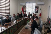 نشست هماهنگی اربعین در مرز خسروی با حضور مسئولان ارشد کرمانشاه برگزار شد نشست هماهنگی اربعین در مرز خسروی با حضور مسئولان ارشد کرمانشاه برگزار شد