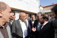 بازدید مشترک وزیر کار و استاندار از مراحل پایانی اورژانس بزرگ کرمانشاه بازدید مشترک وزیر کار و استاندار از مراحل پایانی اورژانس بزرگ کرمانشاه