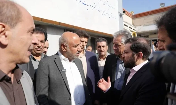 بازدید مشترک وزیر کار و استاندار از مراحل پایانی اورژانس بزرگ کرمانشاه بازدید مشترک وزیر کار و استاندار از مراحل پایانی اورژانس بزرگ کرمانشاه