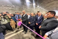 طولانیترین تونل جادهای کرمانشاه با اتصال به مرز شیخصله افتتاح شد طولانیترین تونل جادهای کرمانشاه با اتصال به مرز شیخصله افتتاح شد