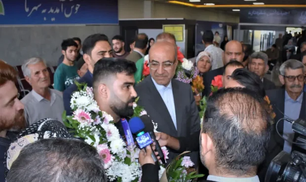 نکویی‌مجد و خسروی پس از درخشش جهانی پارادوومیدانی به کرمانشاه بازگشتند