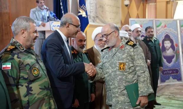 سردار محسن کریمی جانشین سردار عظیمی در قرارگاه نجف اشرف شد سردار محسن کریمی جانشین سردار عظیمی در قرارگاه نجف اشرف شد