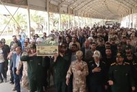 پایانه مرزی خسروی آرامگاه ابدی یک شهید گمنام شد