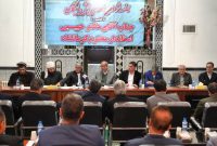 استاندار کرمانشاه در باینگان؛ از ادای احترام به شهدا تا دستور تکمیل پروژه‌های نیمه‌تمام