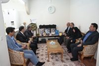 دیدار استاندار کرمانشاه با خانواده شهیدان «سجاد بهرامی» و «محسن الفتی گلدسته»