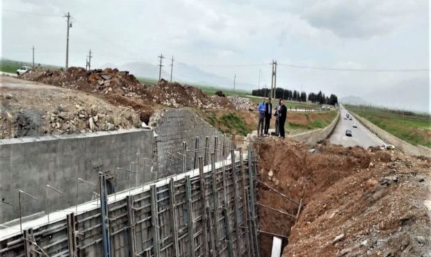 پیشرفت ۶۵ درصدی بازسازی دو پل تخریب‌شده در کرمانشاه
