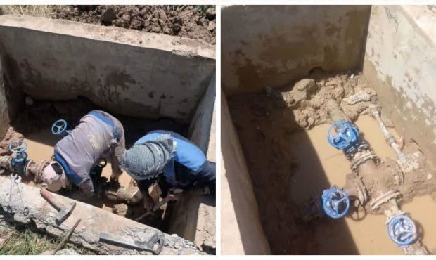 آب شرب بیش از ۳ هزار نفر در ۱۵ روستای کرمانشاه پایدار شد