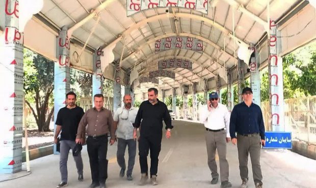 ۵ هزار مترمربع سایبان جدید در مرز خسروی نصب شد ۵ هزار مترمربع سایبان جدید در مرز خسروی نصب شد