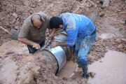 رفع ۹۷۹ حادثه آب و فاضلاب در منطقه ۲ کرمانشاه طی تیرماه
