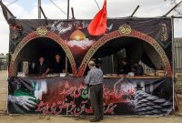 خادمیاران رضوی کرمانشاه با ۴ موکب چشم‌به‌راه زوار اربعین هستند
