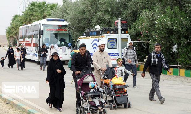 زائران اربعین در مسیر بازگشت استراحت را فراموش نکنند زائران اربعین در مسیر بازگشت استراحت را فراموش نکنند