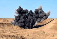 فرماندار: انفجار در کمربندی شرقی اسلام‌آباد غرب مربوط به مهمات دوران جنگ بود